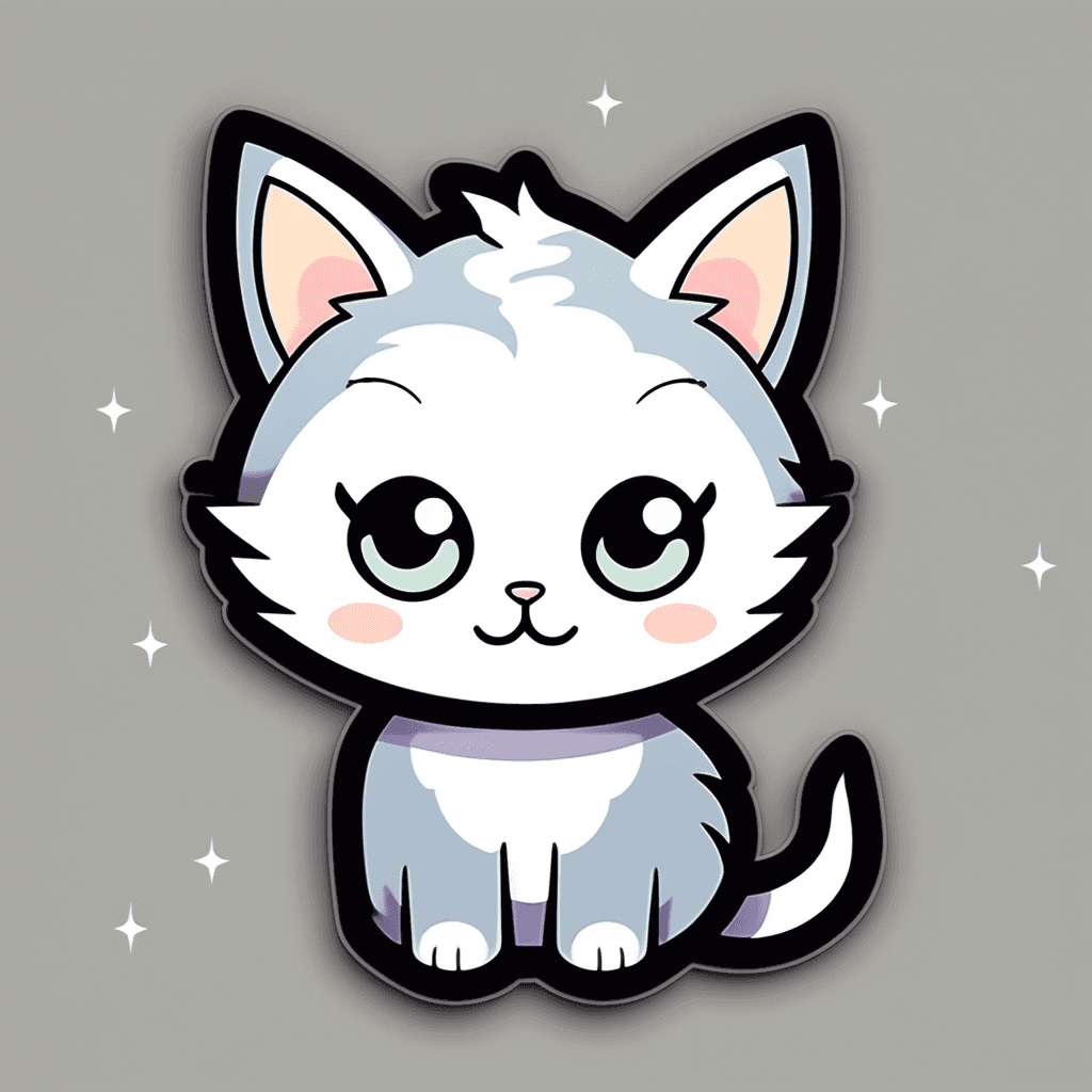 Cute Cat Stickers - Flo.Collection