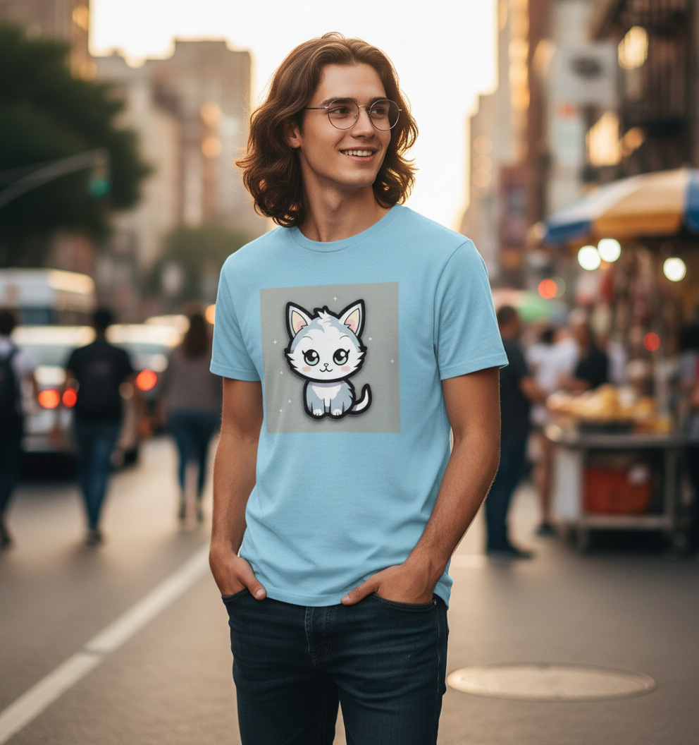 Catshirt - Herren Shirt